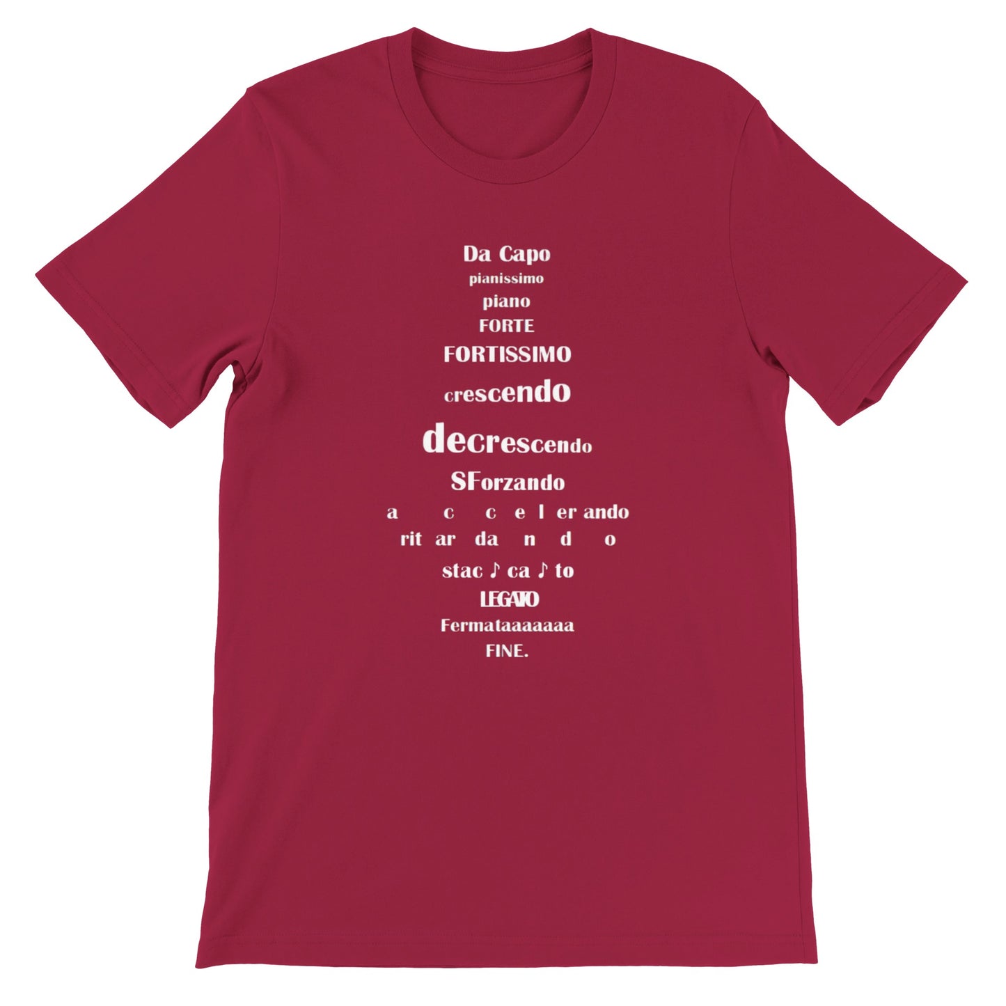 Musical Terms (Crew neck)