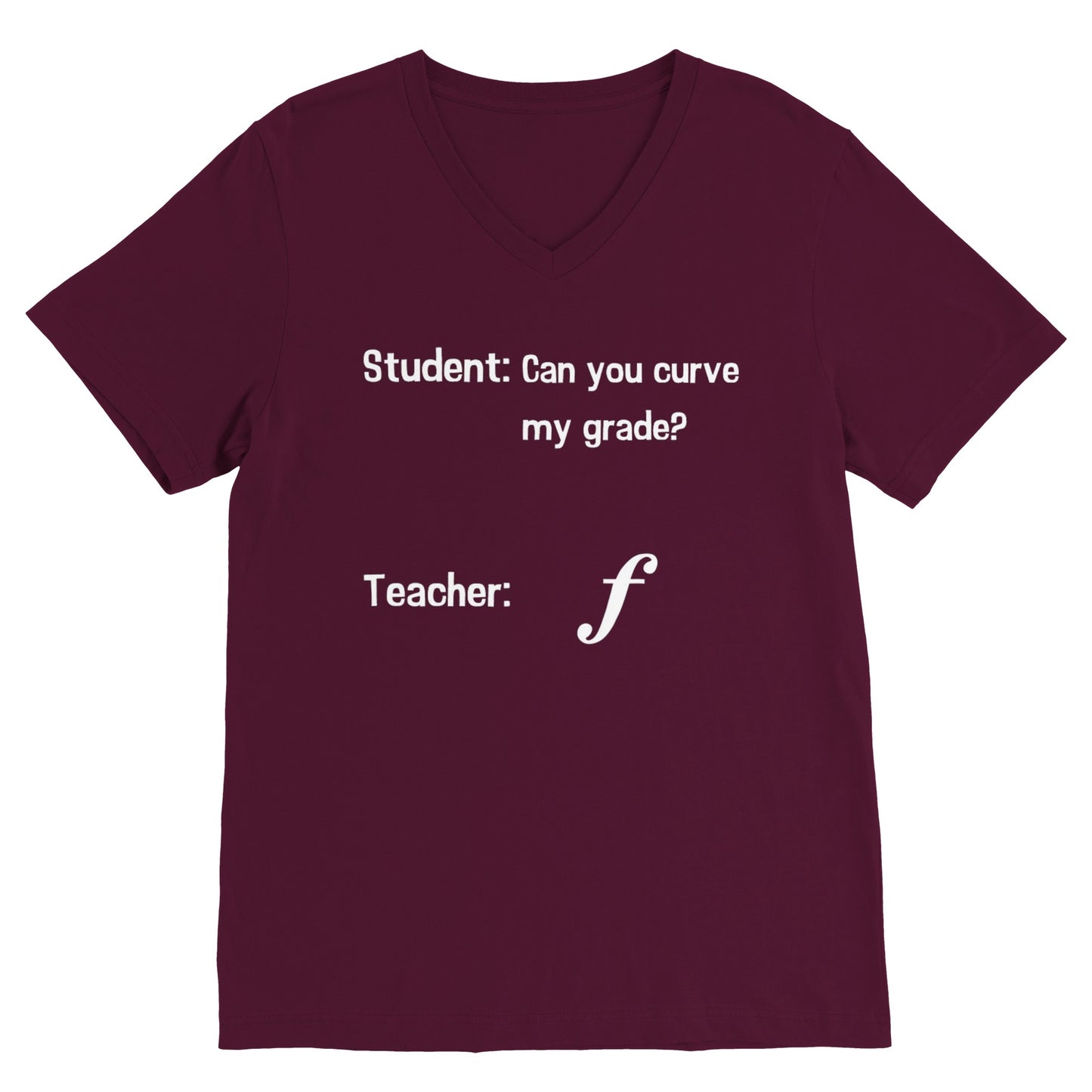 Curve My Grade (V Neck)