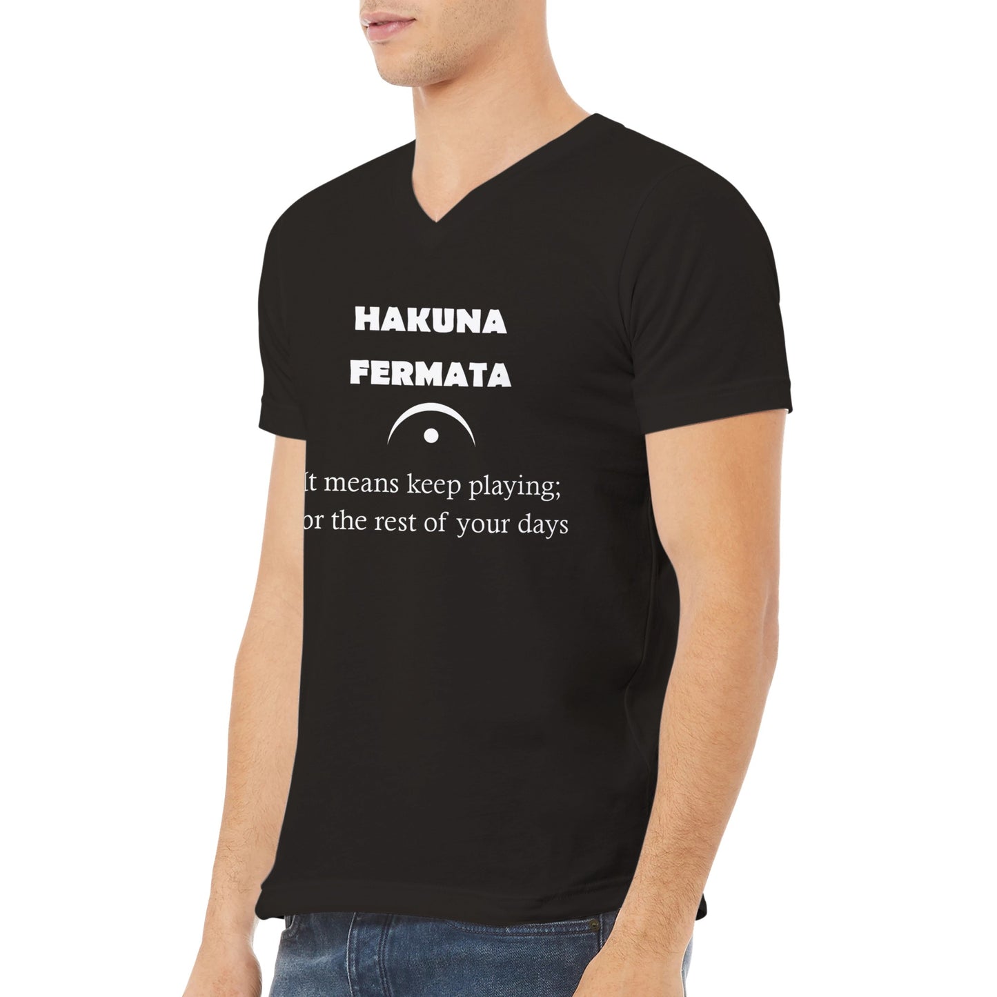 Hakuna Fermata (V Neck)