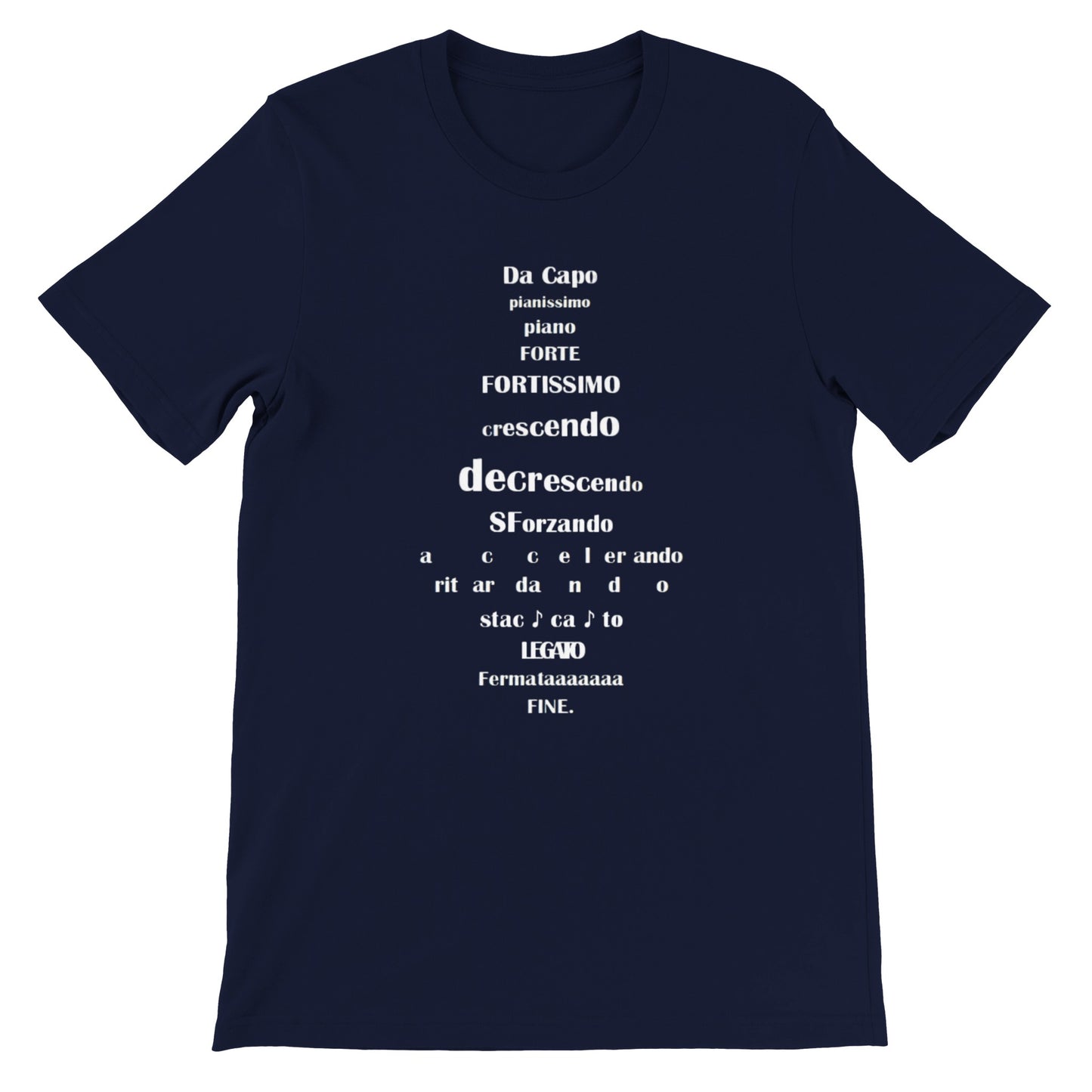 Musical Terms (Crew neck)