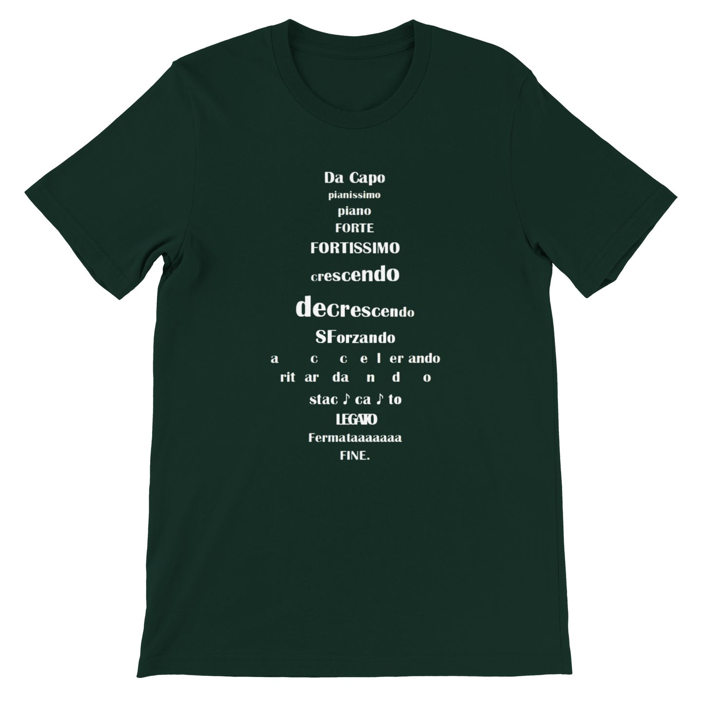 Musical Terms (Crew neck)