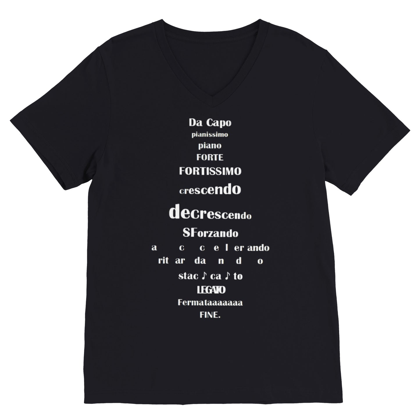 Musical Terms (V Neck)