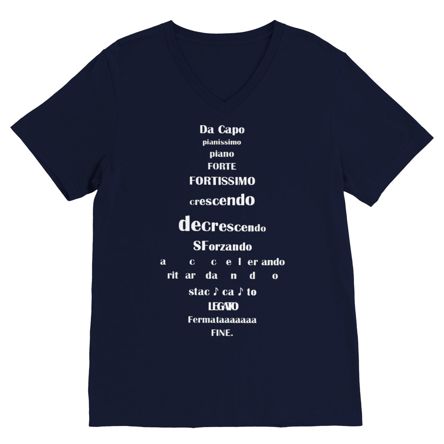 Musical Terms (V Neck)