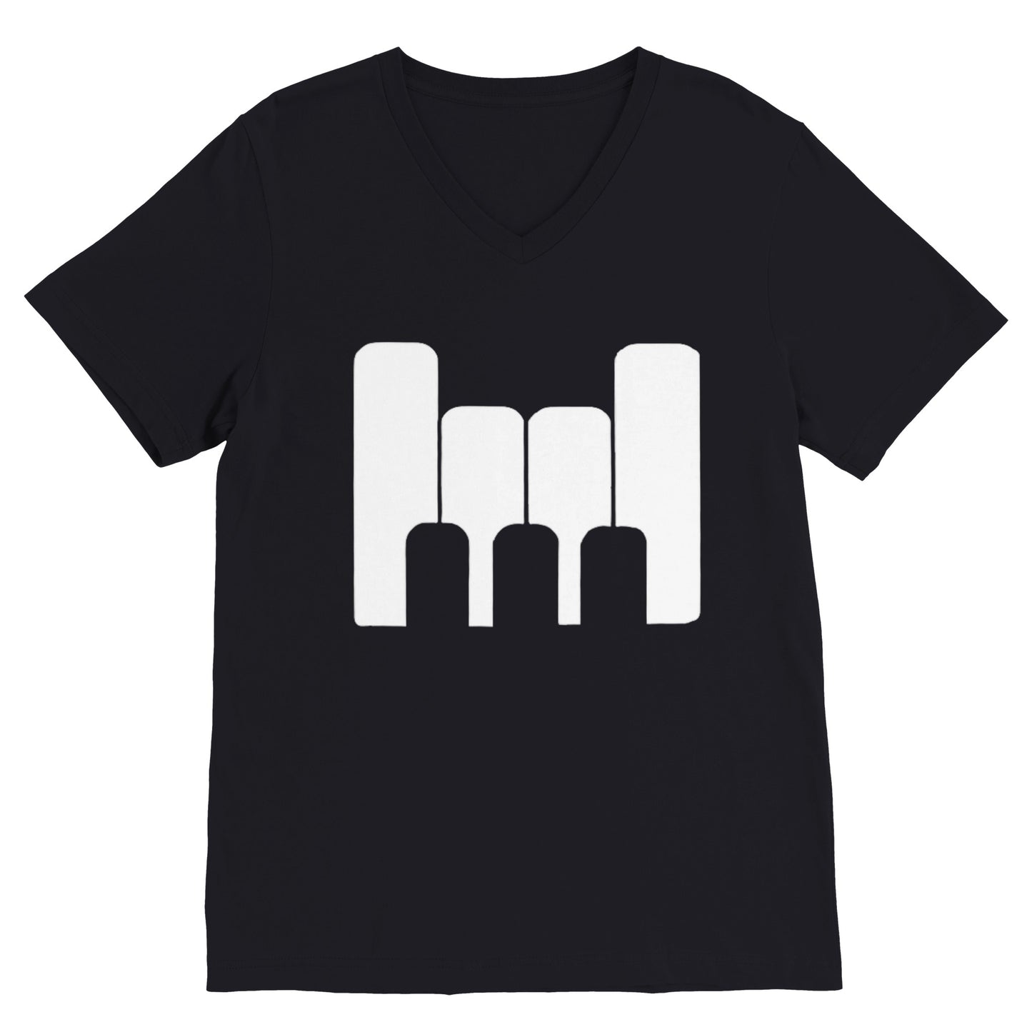 Rock On (Piano Keys) (V Neck)