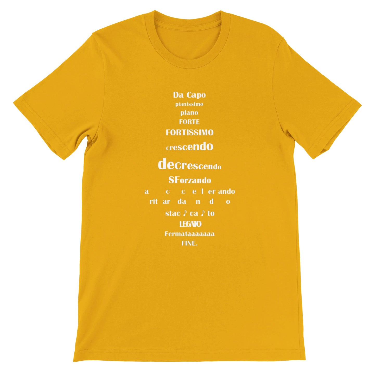 Musical Terms (Crew neck)