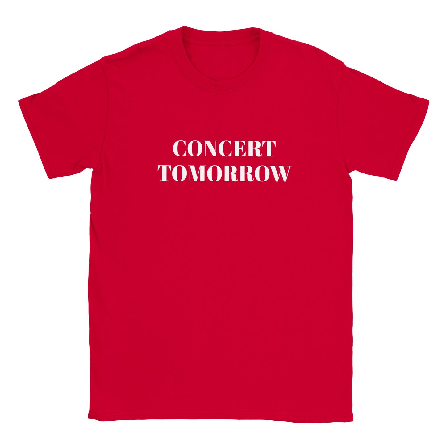 Concert Tomorrow!