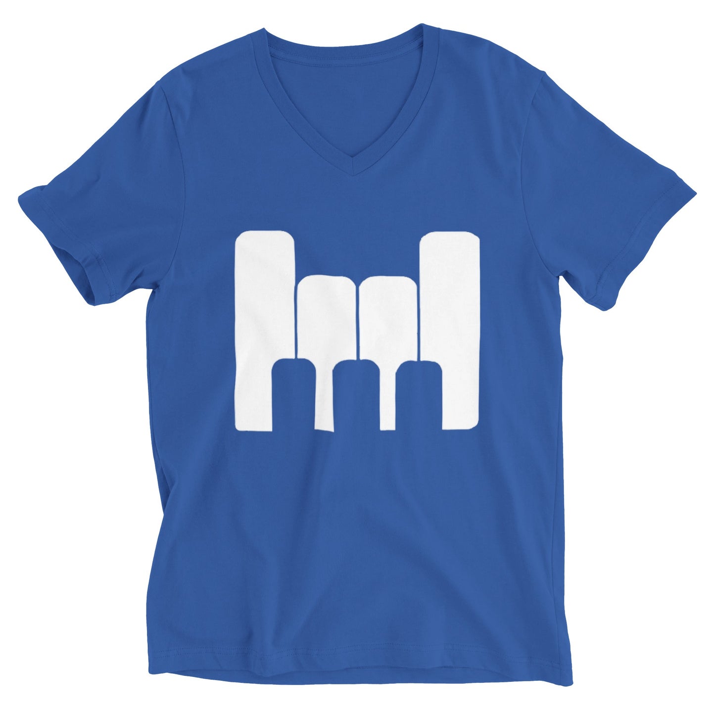Rock On (Piano Keys) (V Neck)