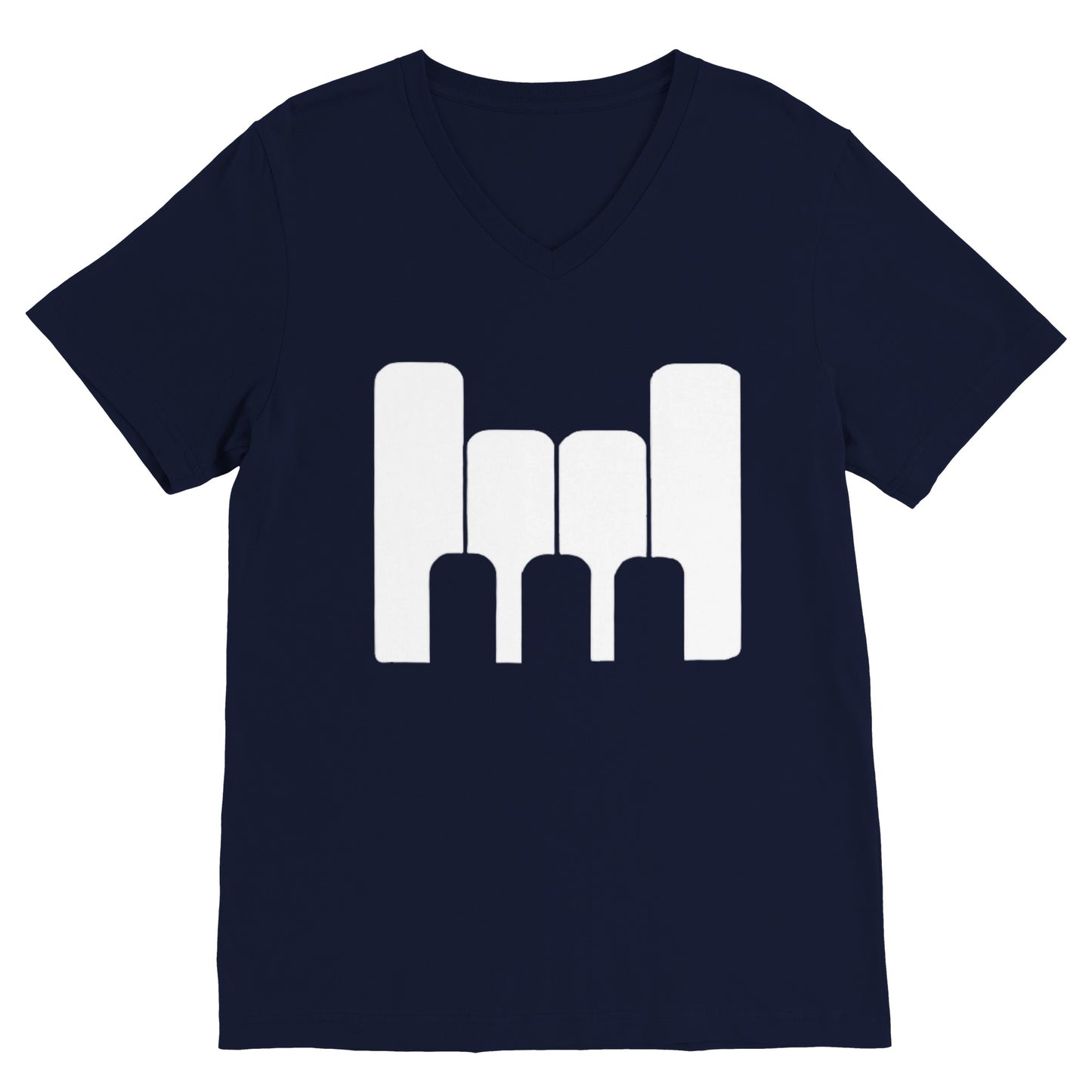 Rock On (Piano Keys) (V Neck)
