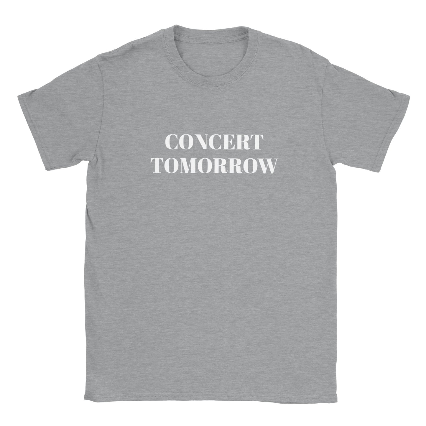 Concert Tomorrow!