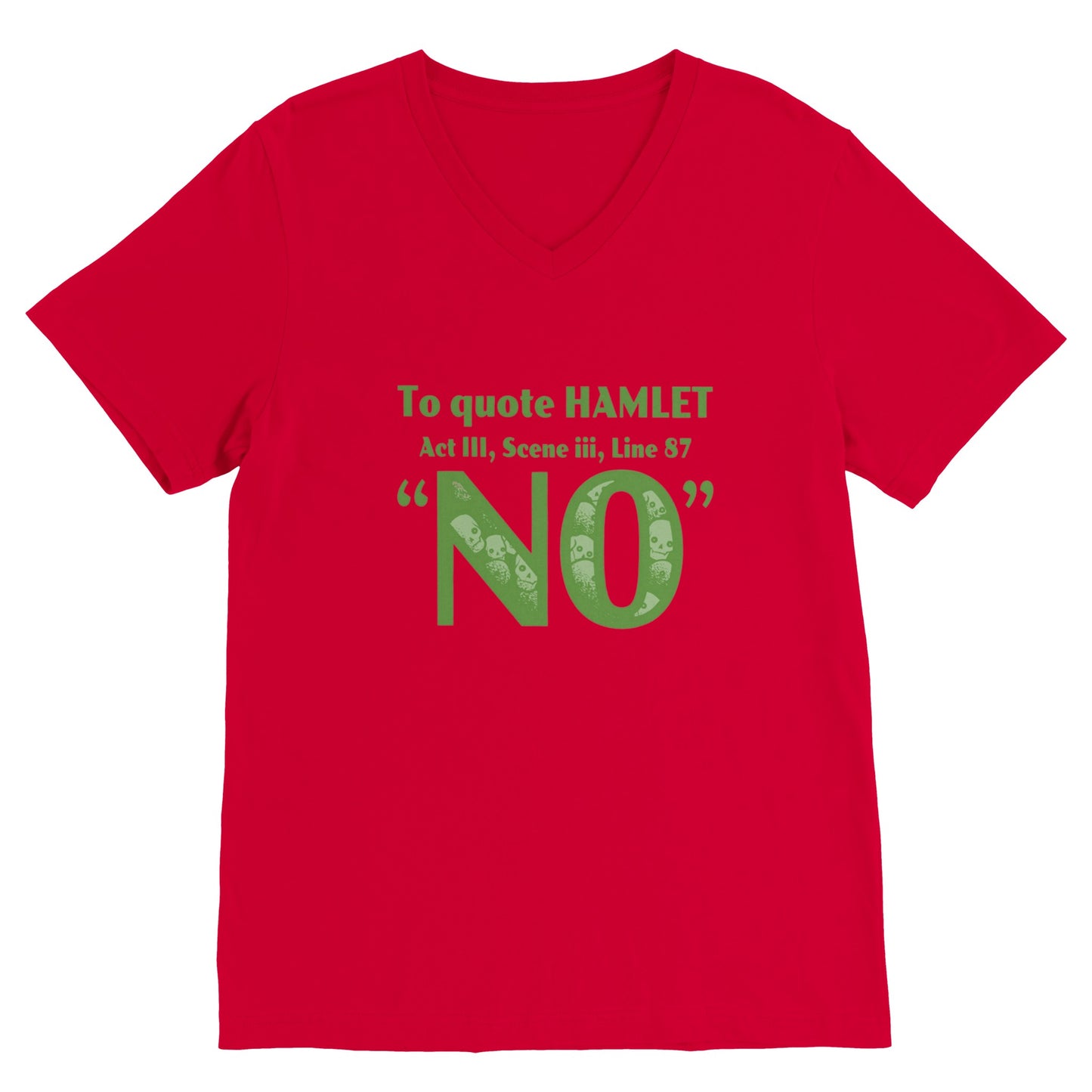 Hamlet: No (V Neck)