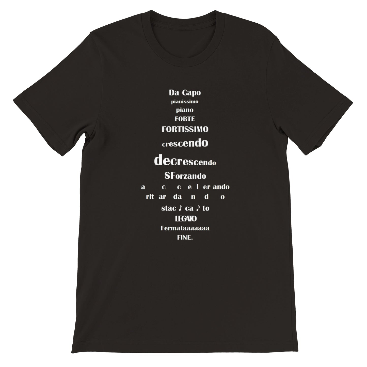 Musical Terms (Crew neck)