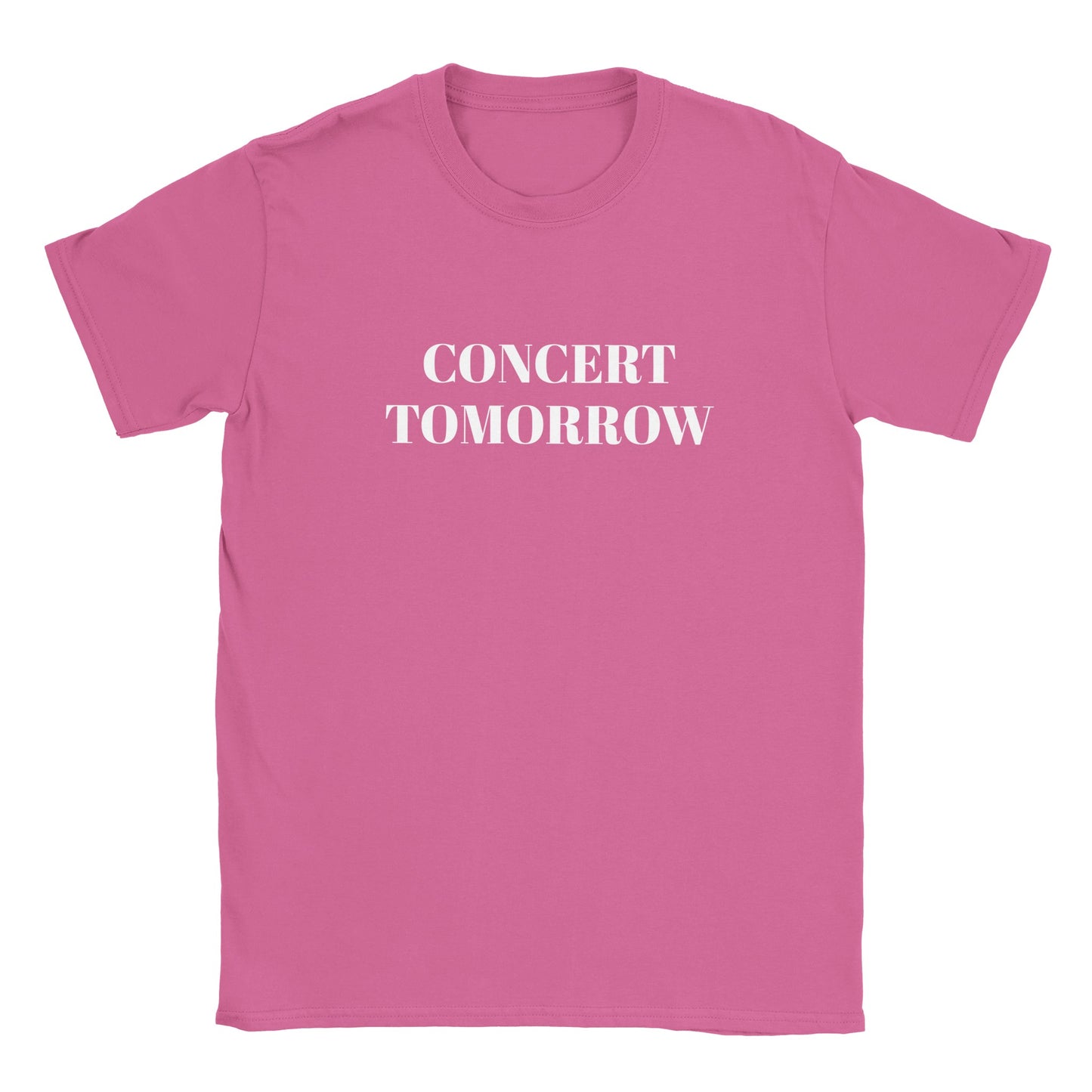 Concert Tomorrow!