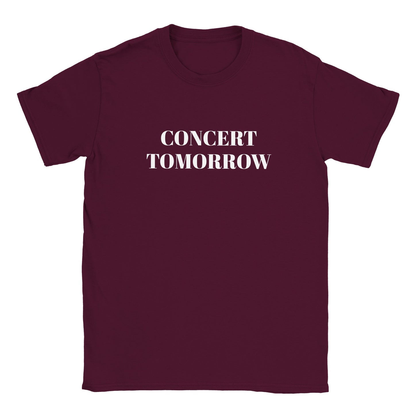 Concert Tomorrow!