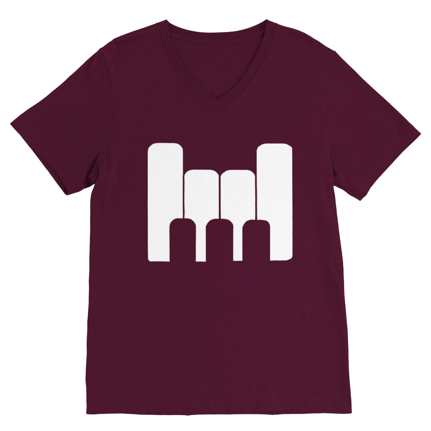 Rock On (Piano Keys) (V Neck)