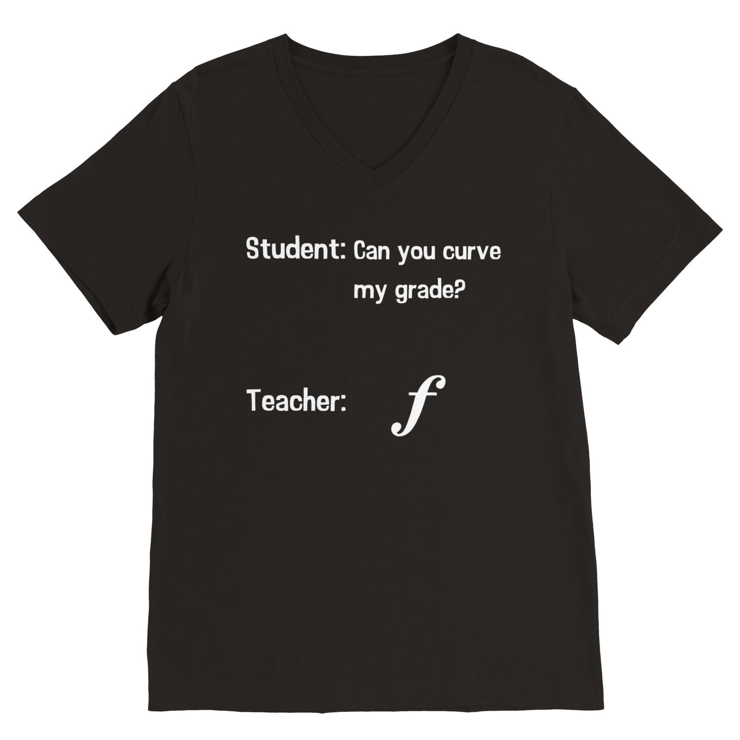 Curve My Grade (V Neck)