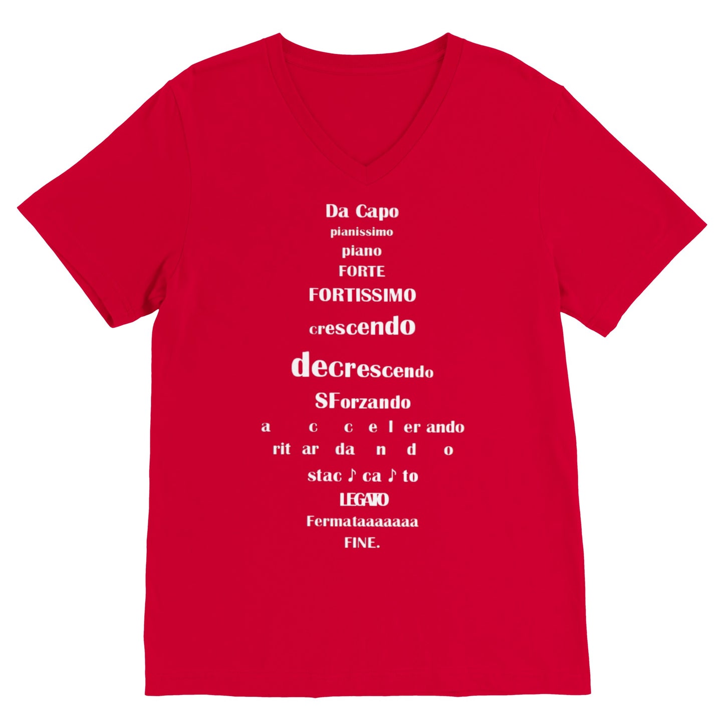 Musical Terms (V Neck)