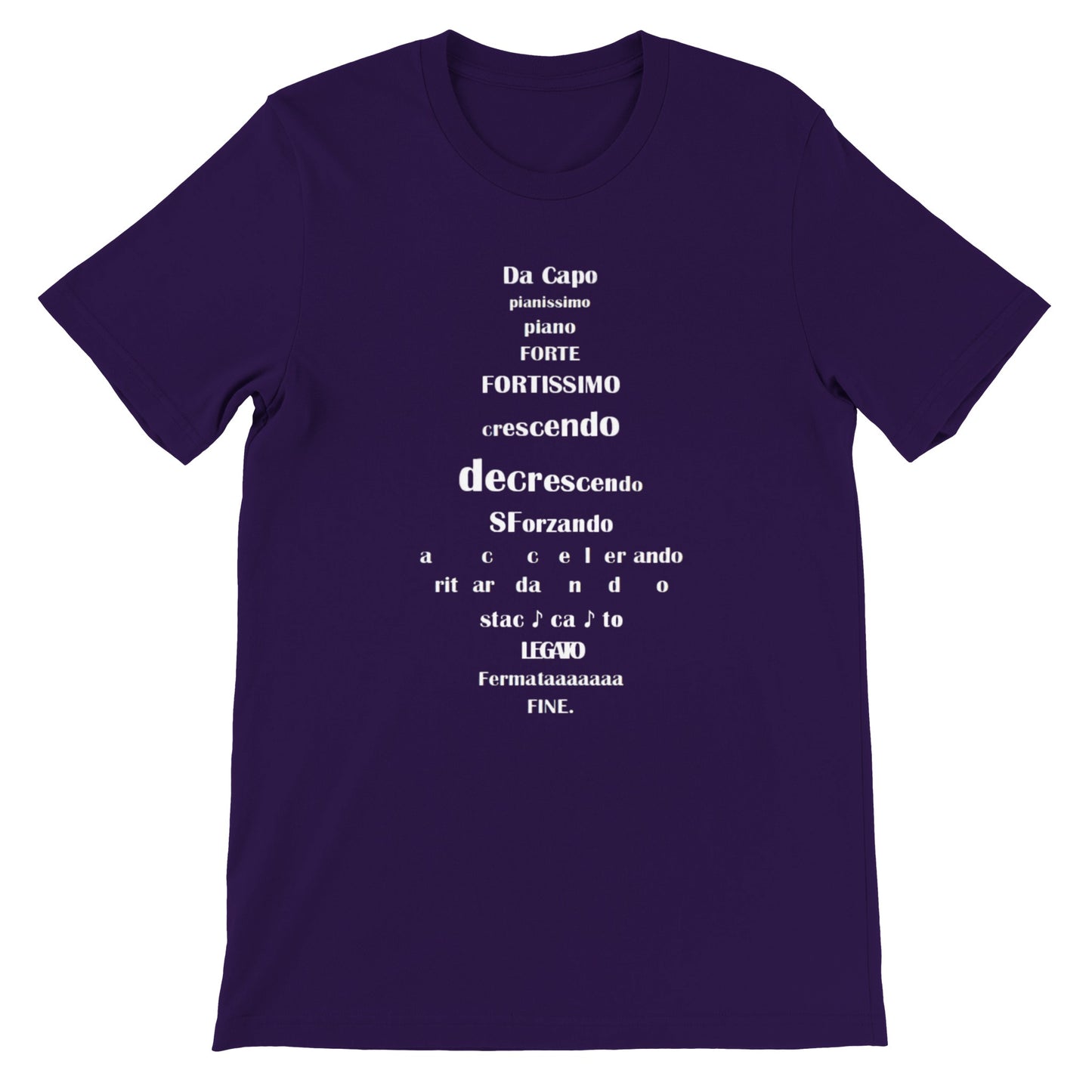 Musical Terms (Crew neck)