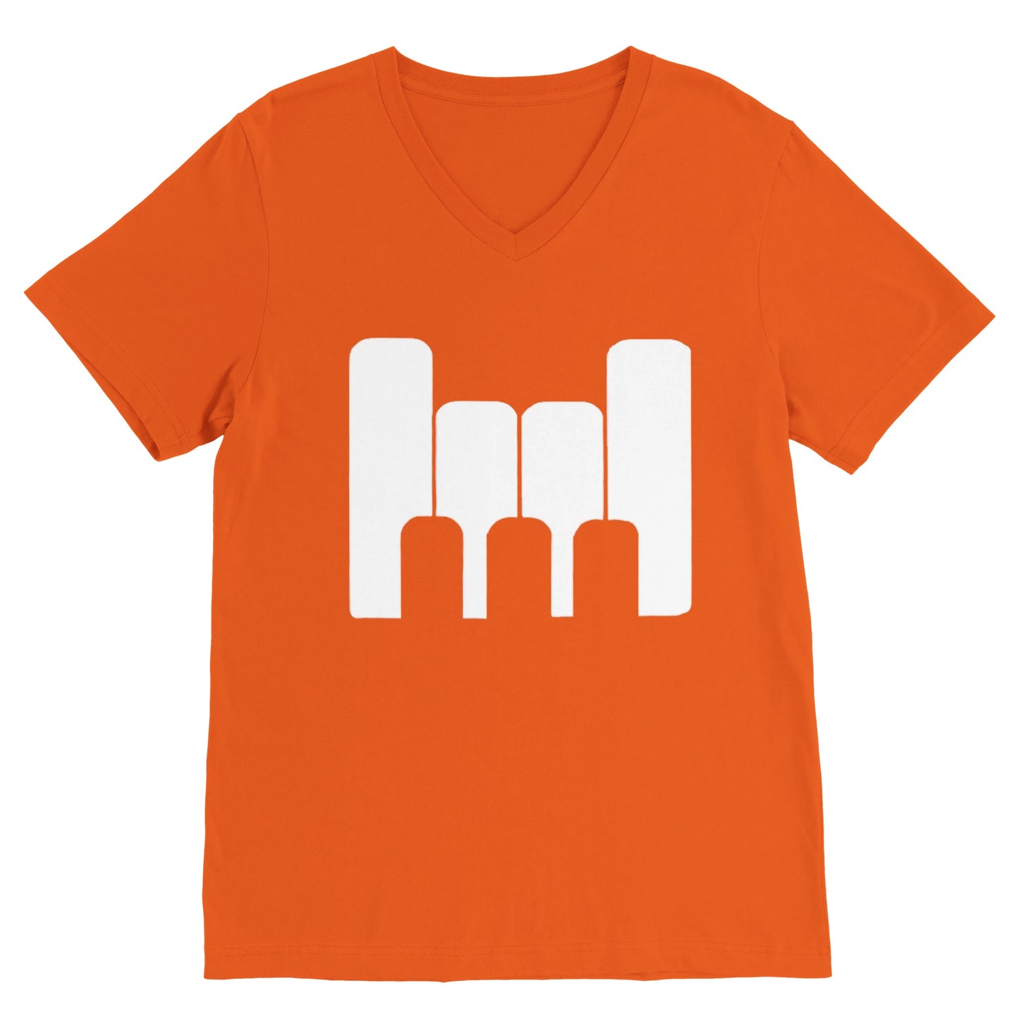 Rock On (Piano Keys) (V Neck)