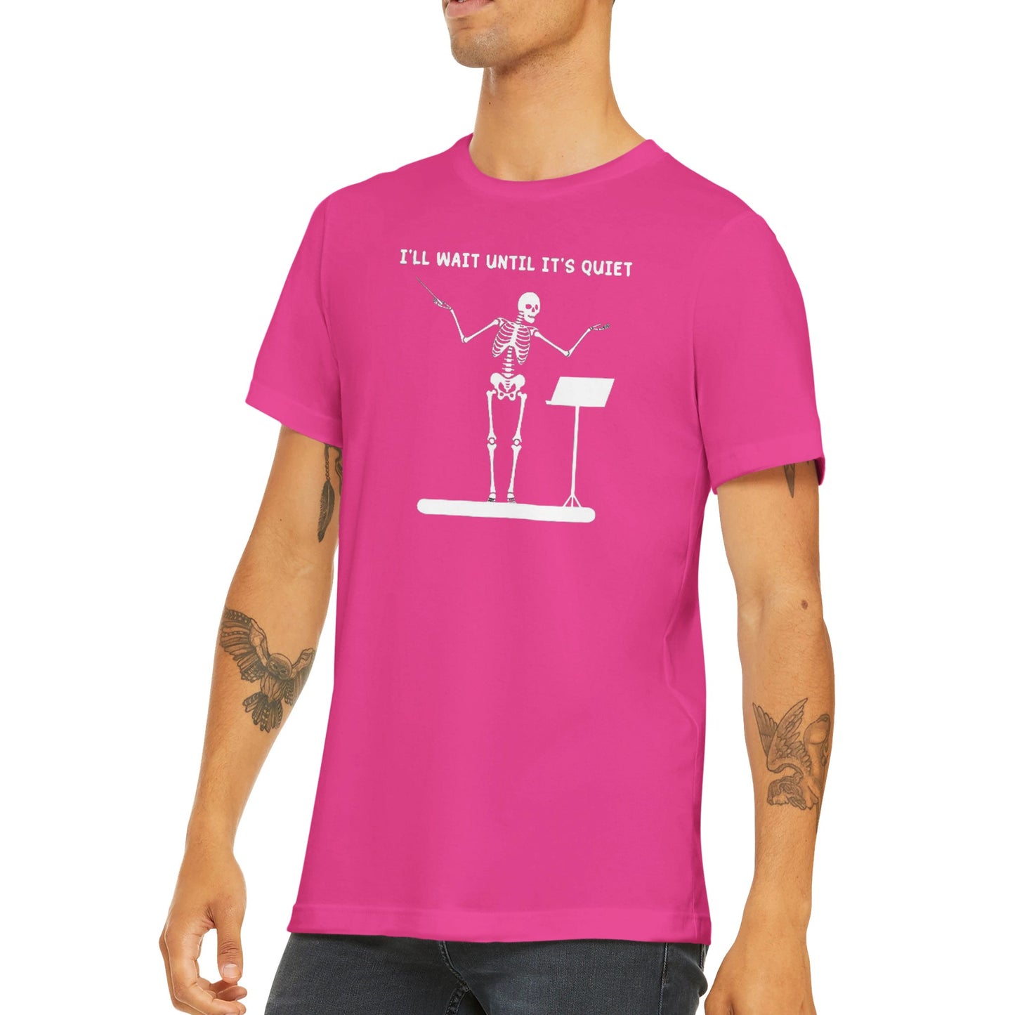 I'll Wait Until It's Quiet-- Music Edition (Crew Neck)