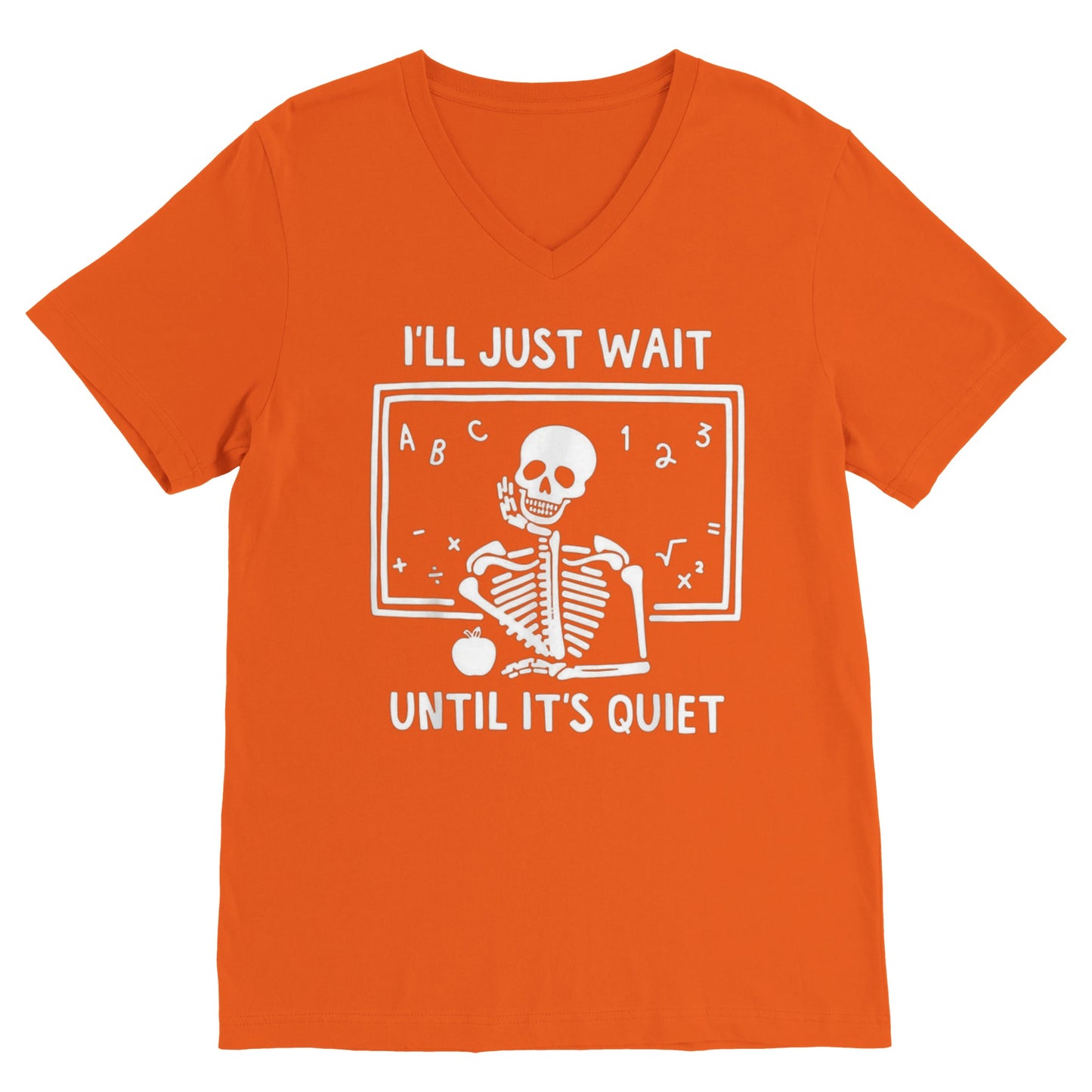 I'll Wait Until It's Quiet (V Neck)