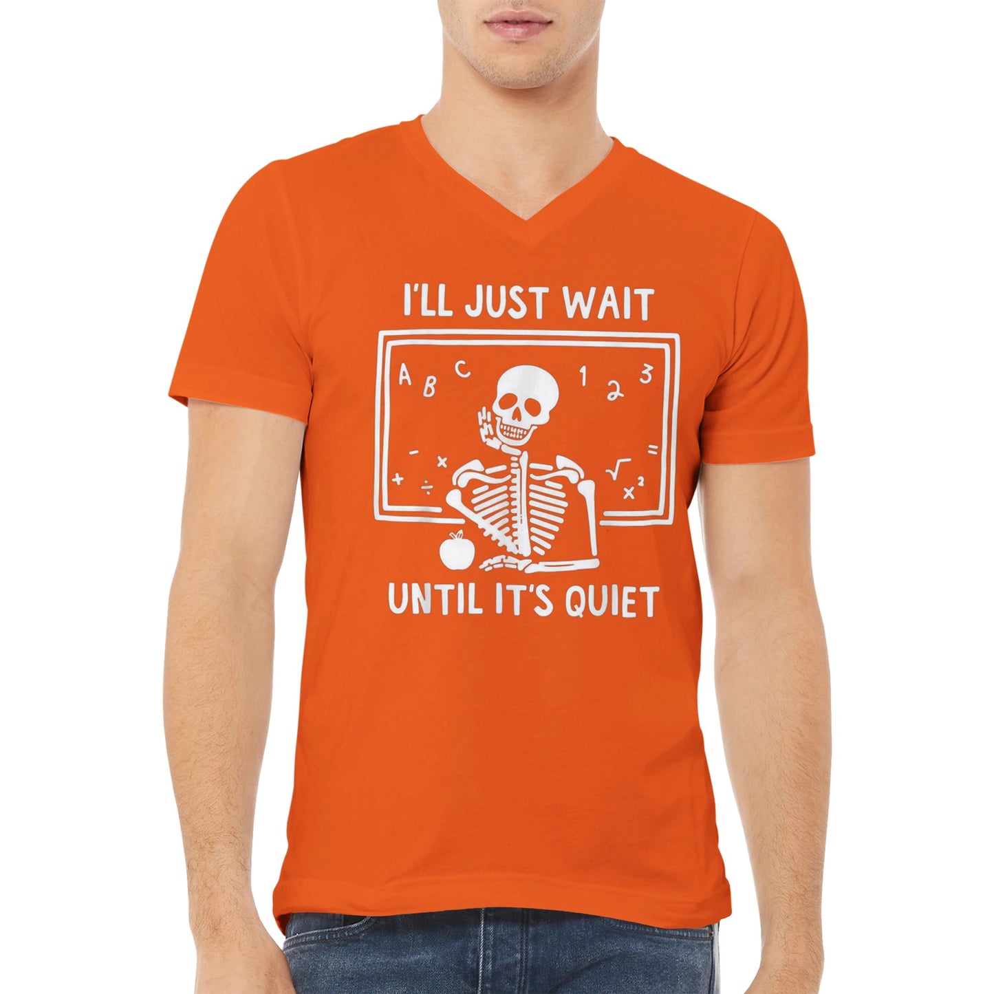 I'll Wait Until It's Quiet (V Neck)