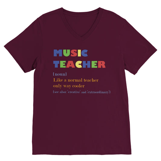 Music Teacher (V Neck)