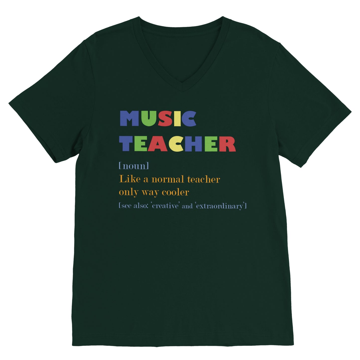 Music Teacher (V Neck)