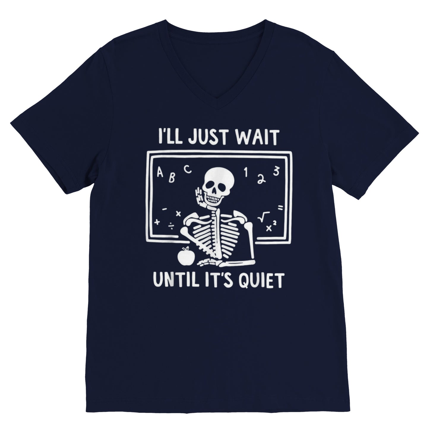 I'll Wait Until It's Quiet (V Neck)