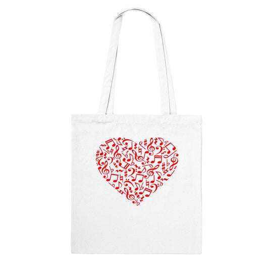 Music Heart - Classic Tote Bag