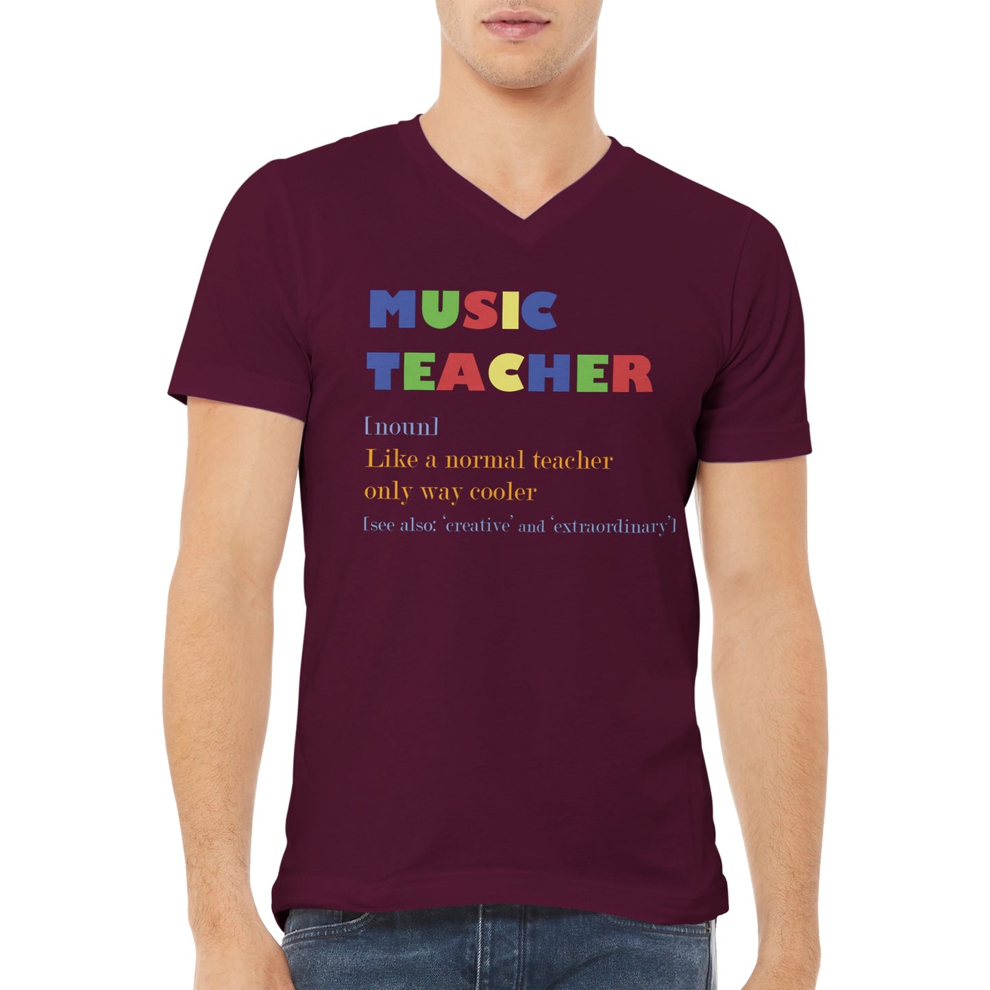 Music Teacher (V Neck)
