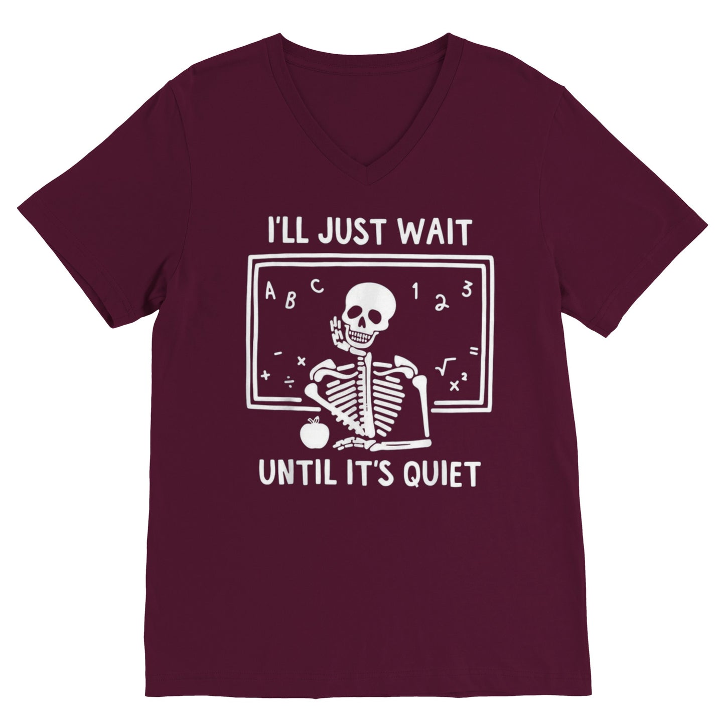 I'll Wait Until It's Quiet (V Neck)