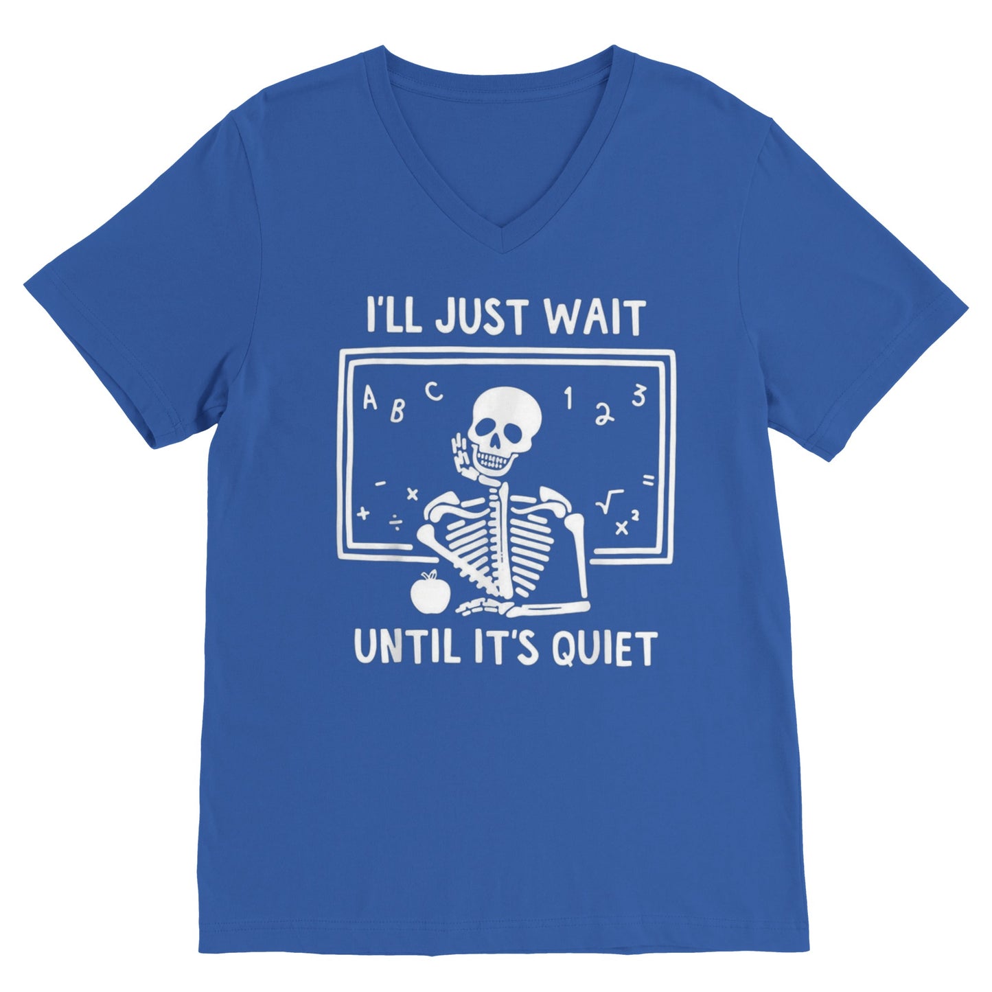 I'll Wait Until It's Quiet (V Neck)
