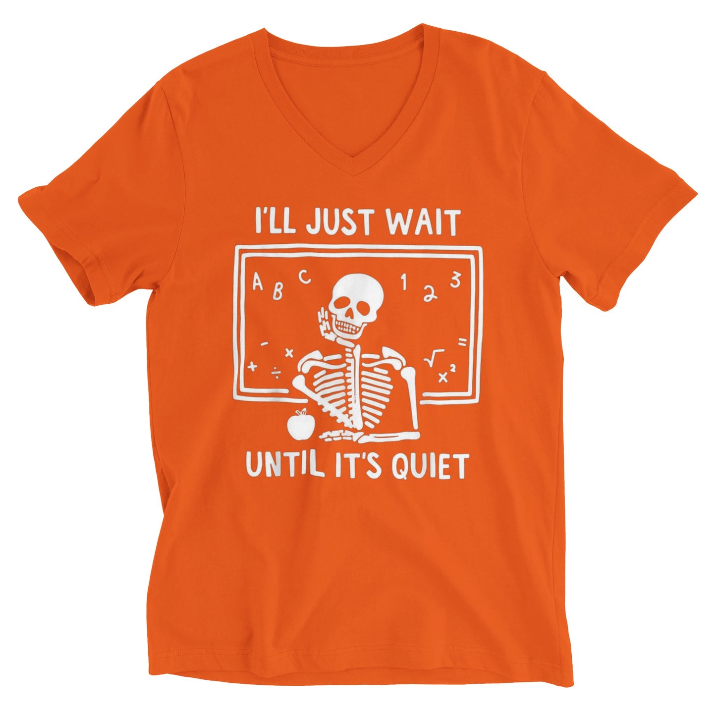 I'll Wait Until It's Quiet (V Neck)
