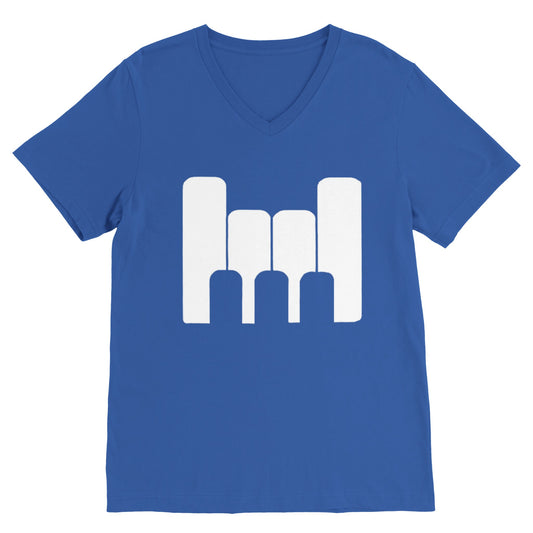 Rock On (Piano Keys) (V Neck)