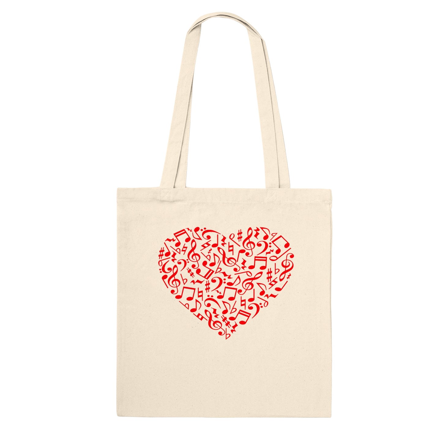 Music Heart - Premium Tote Bag