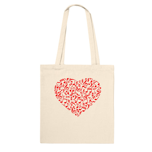 Music Heart - Premium Tote Bag