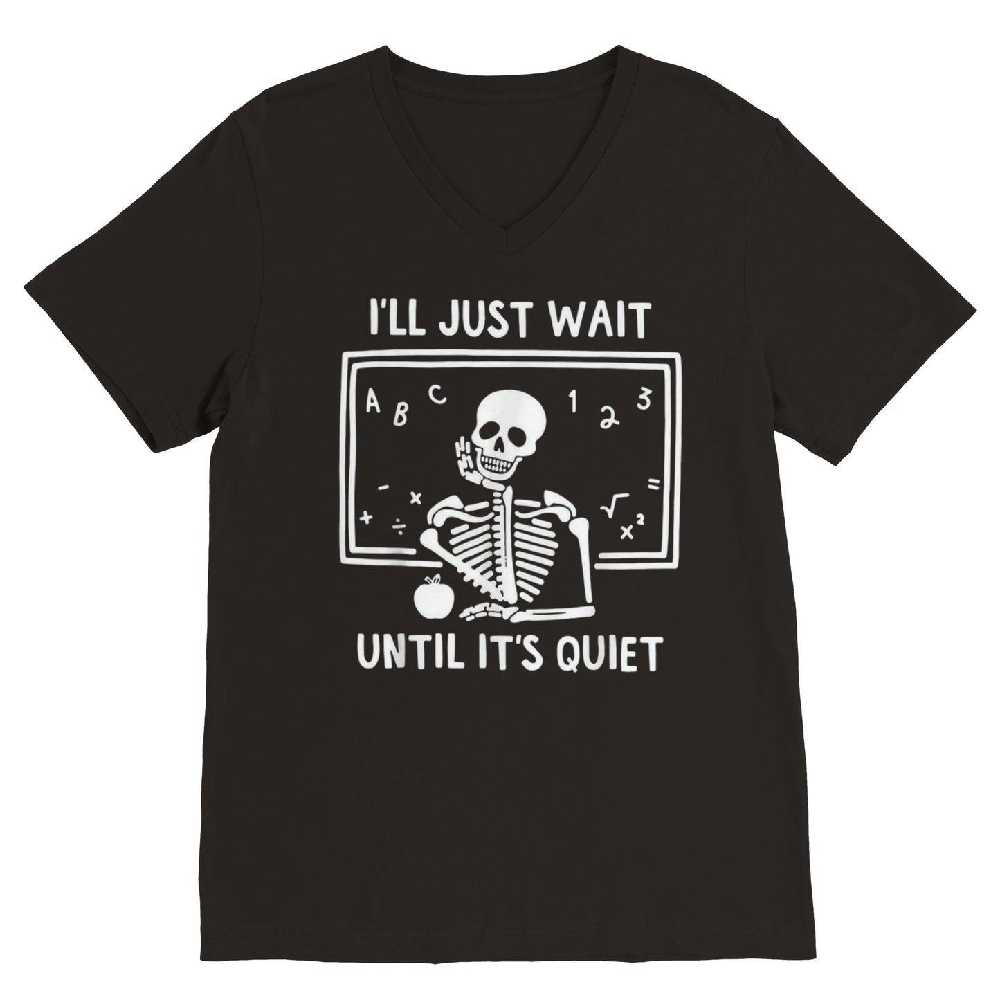 I'll Wait Until It's Quiet (V Neck)